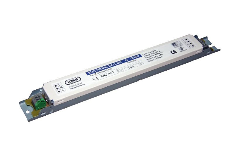 Electronic ballast for T8 fluorescent lamp