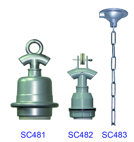 Lamp Socket & Hanging chain& โซ่แขวน SC481/SC482/SC483   