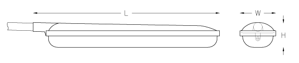 SC525 Street Lighting for fluorescent lamp